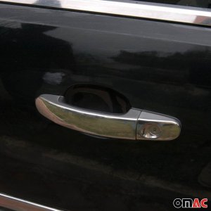 Ford C-MAX Door Handle Cover - Omac - H1 S.Steel - Gloss Silver - '10-'19